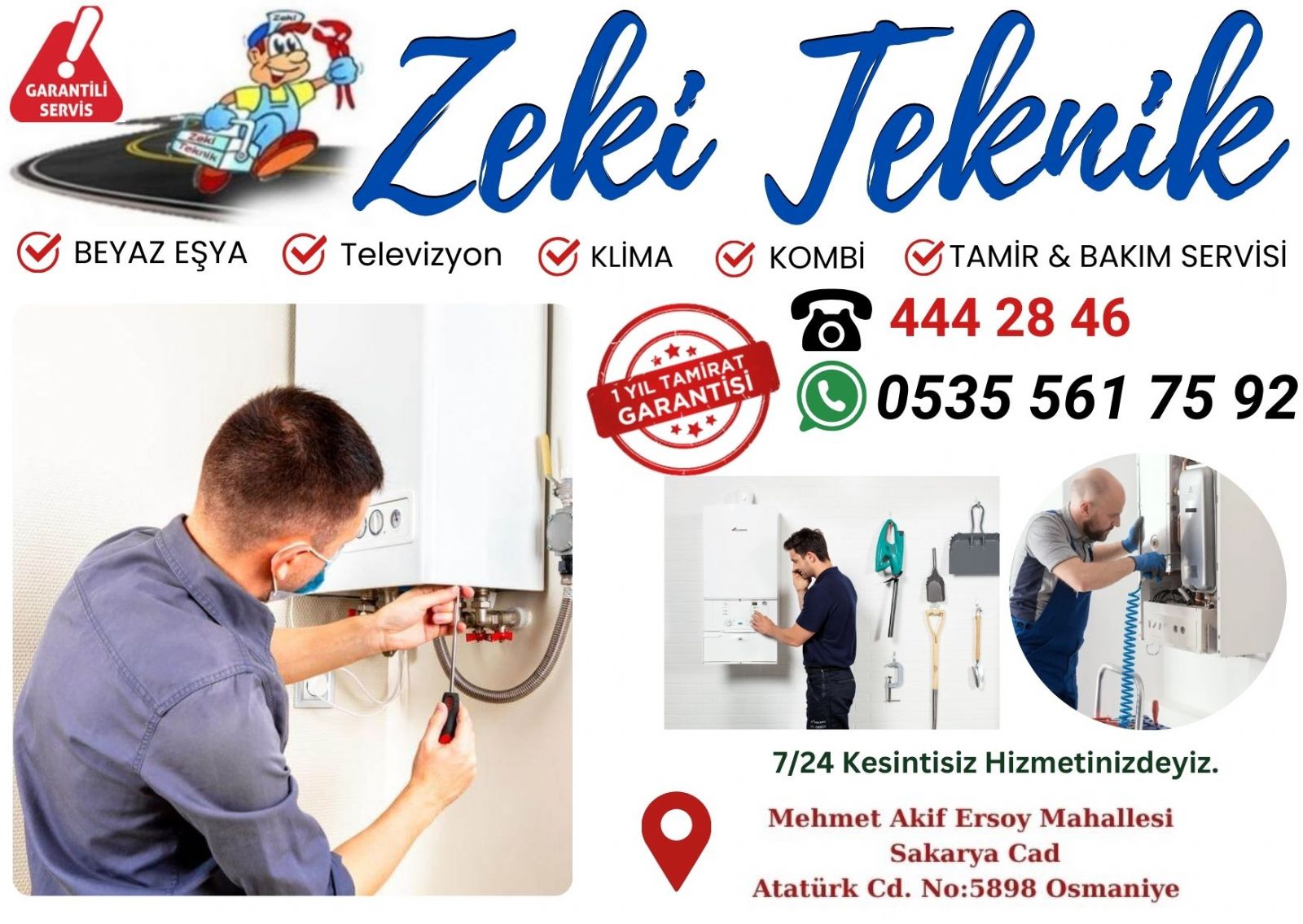 Osmaniye Demirdöküm Servisi